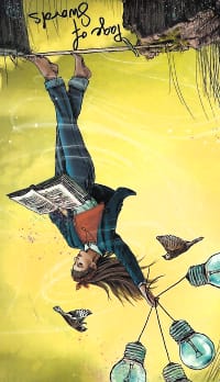 Page of Swords - Light Seer's Tarot