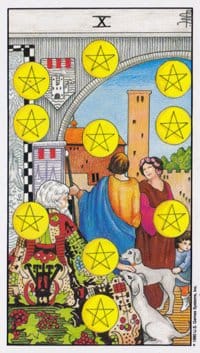 10 of pentacles